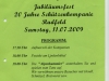 20 Jahre Schützenkompanie Radfeld 1989 - 2009